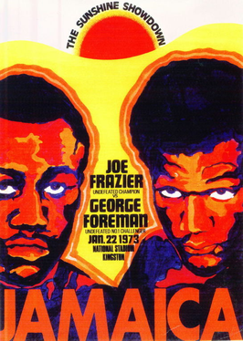 Frazier vs Foreman poster