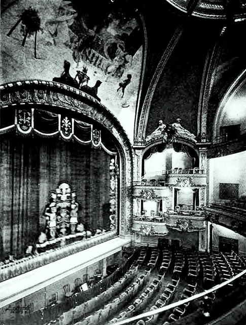 Interior of the original Eltinge Theatre