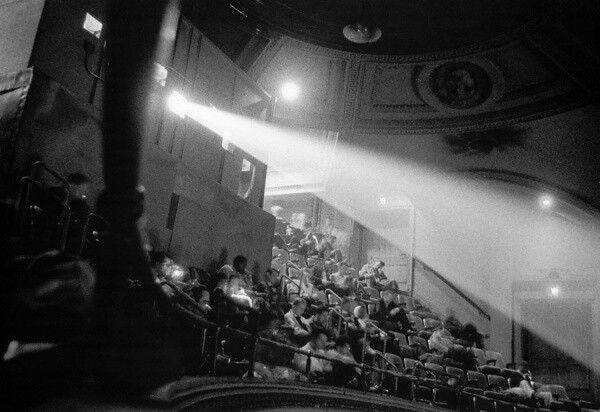 Balcony of the Empire Theatre in 1958