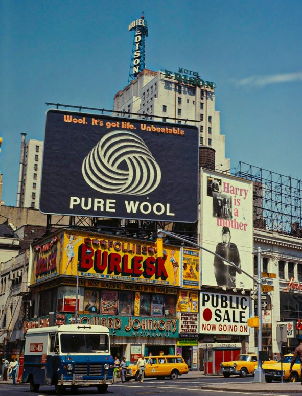 1551 Broadway, northwest corner of Broadway and 46th Street, 1974