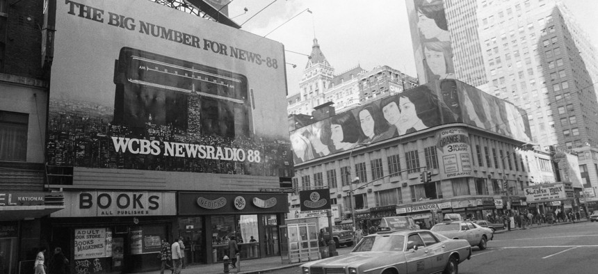 7th Avenue and 42nd Street in 1979