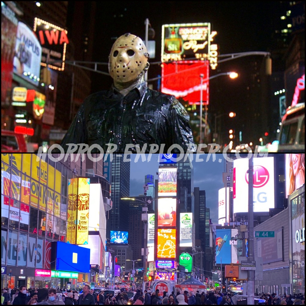 Jason Voorhees in Times Square from Friday the 13th Part VIII