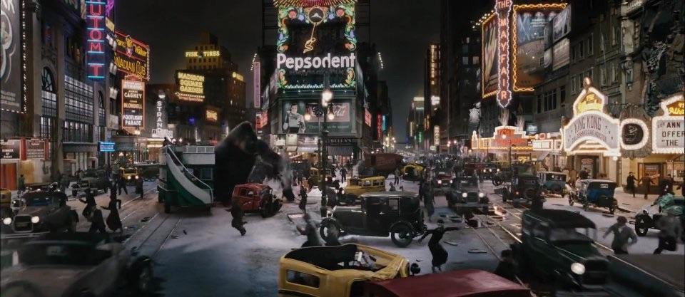King Kong in Times Square, Peter Jackson's 2005 remake