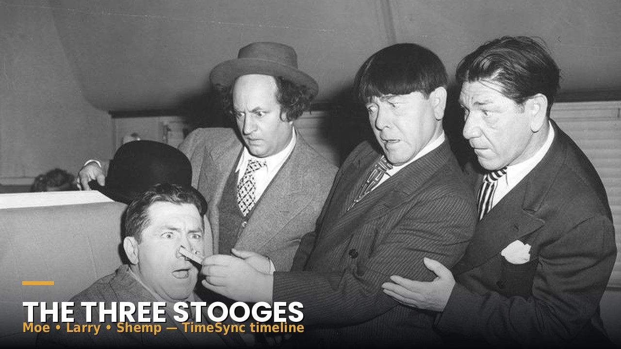 TimeSync: The Three Stooges Timeline